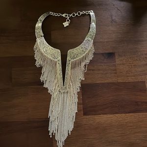 BCBGMAXAZRIA GOLD CHOKER STYLE NECKLACE